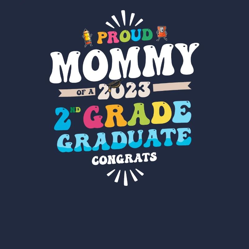 Fière maman d’une classe de 2e année de 2023