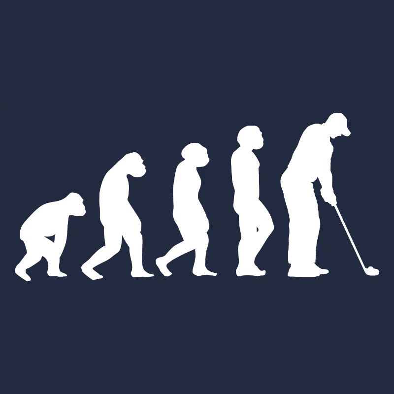 Golfspieler Evolution Golf