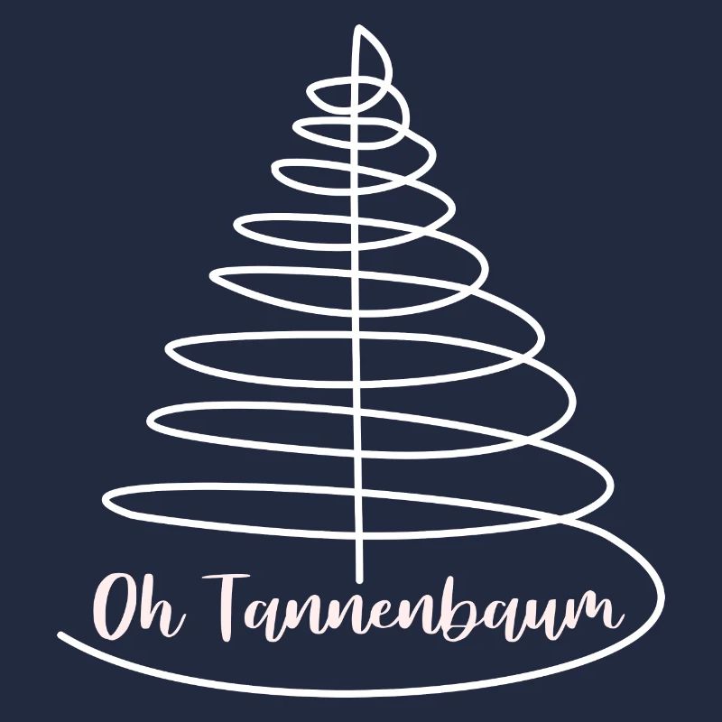 Oh Tannenbaum Lineart Design