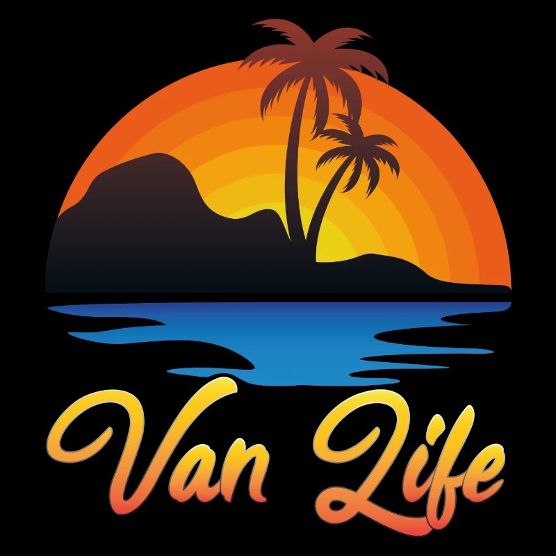 Van Life Sunset Beach Design