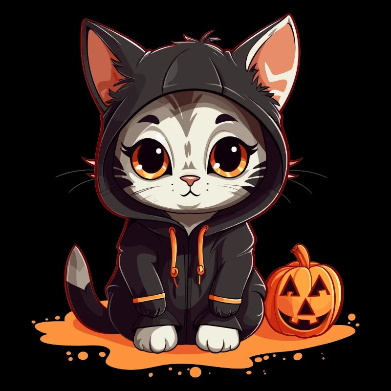 Chat d’Halloween