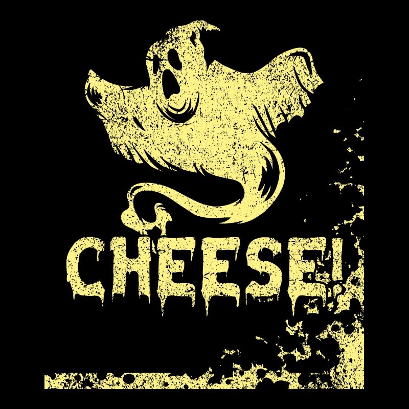 Vintage Spooky Ghost Cheese