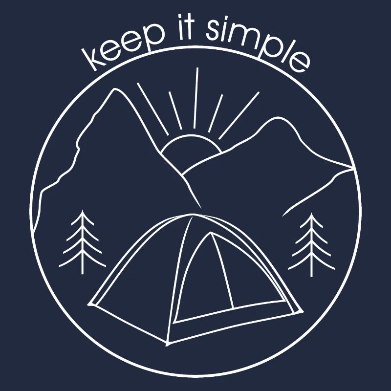 Keep it simple (weiße Version)