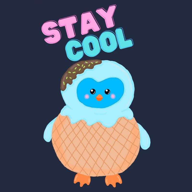 Stay cool Eiscreme Pingu