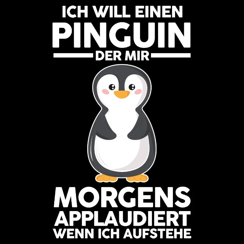 Tiermotiv Pinguin