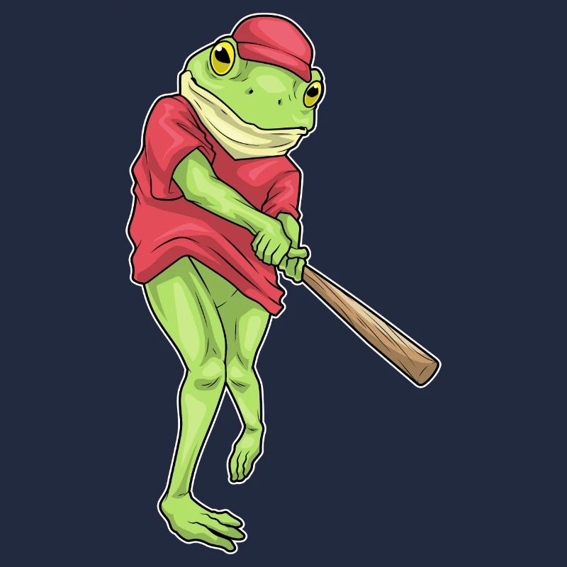 Grenouille Baseball Batte de Baseball