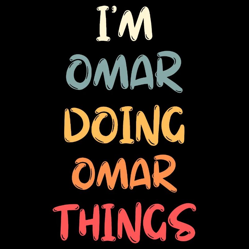 Omar Name Omar Personalized Name First Given