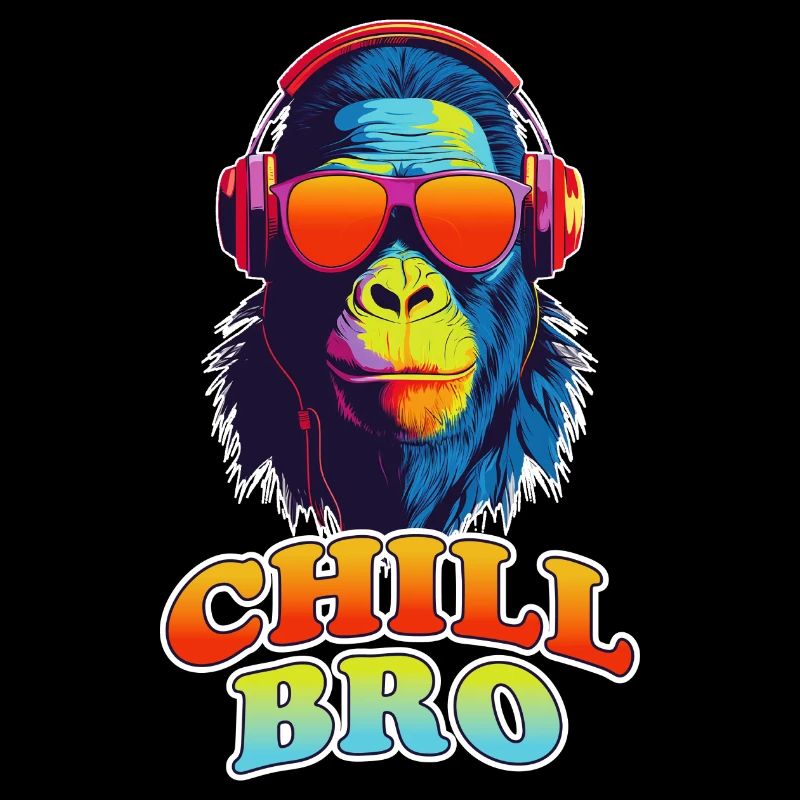 Cool Chill Bro Apeman