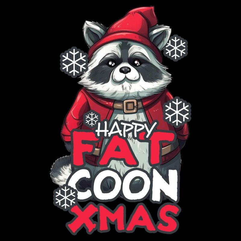 Joyeux Noël Fat Coon