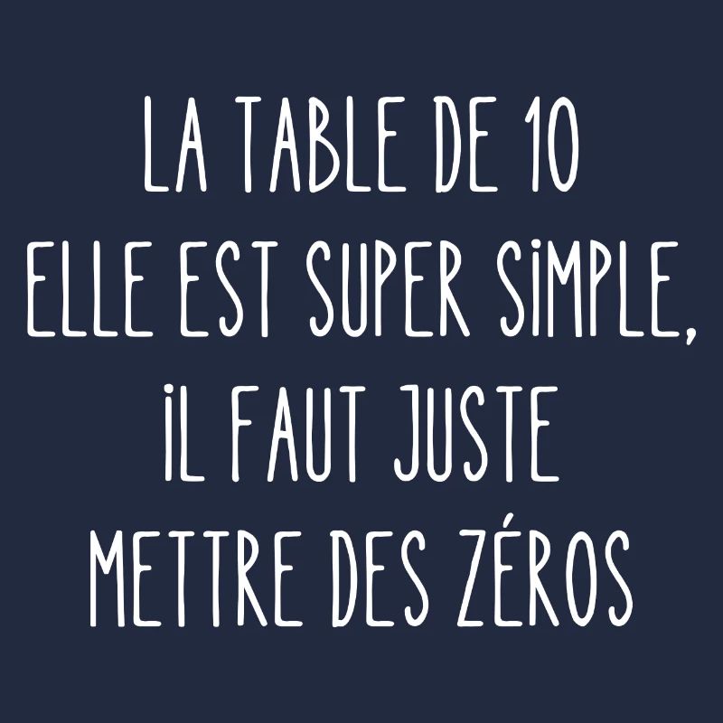 la table de 10 elle est super simple