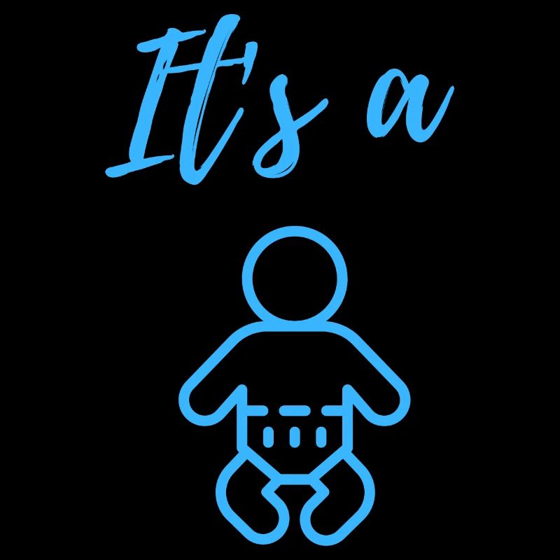 Annonce de bébé - Garçon - Grossesse