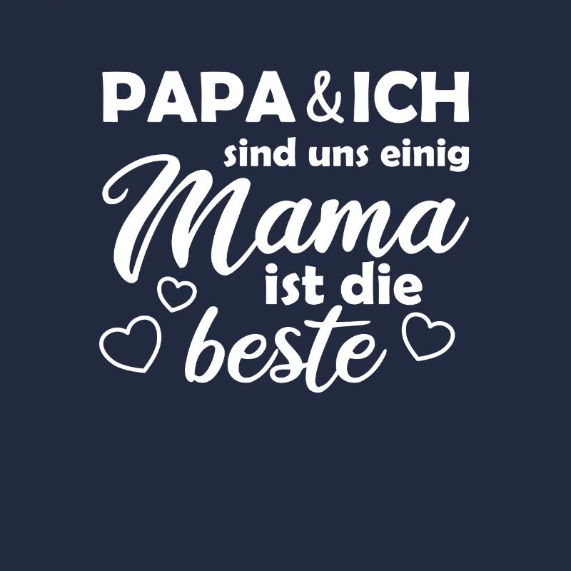 Muttertag Mama ist die Beste Mutter