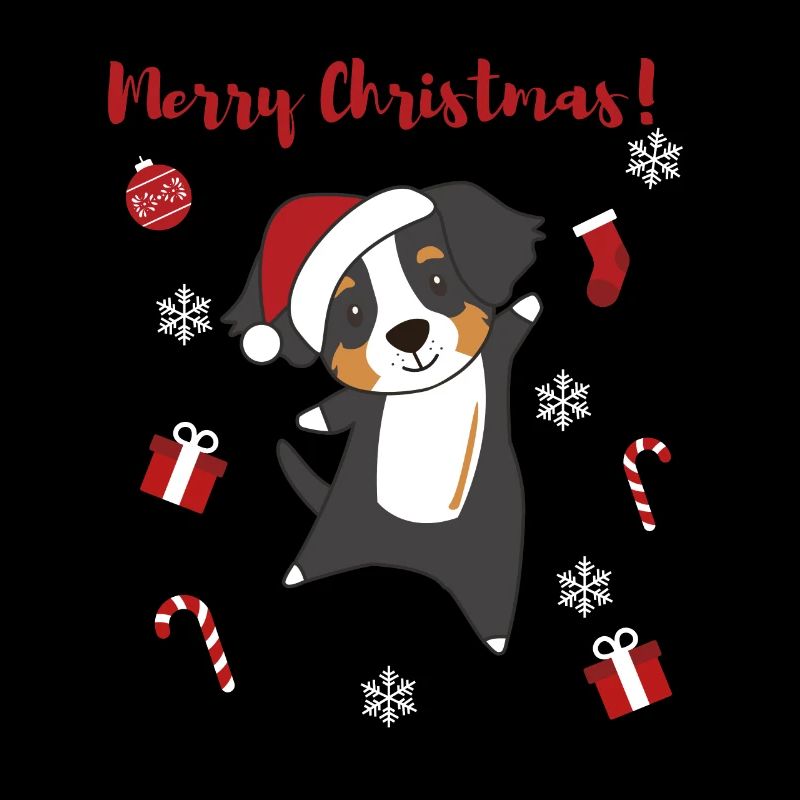 Bouvier bernois Joyeux Noël Chiens