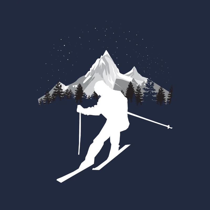 Skiing Mountains