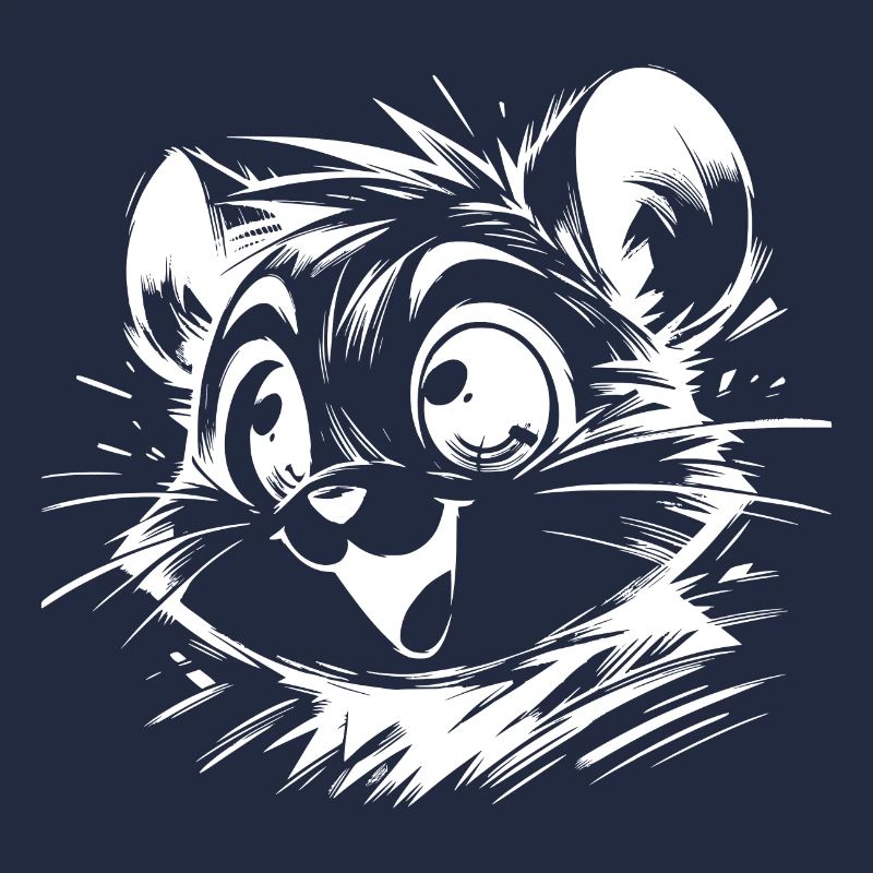 Dessins de hamster d’enfants joyeux
