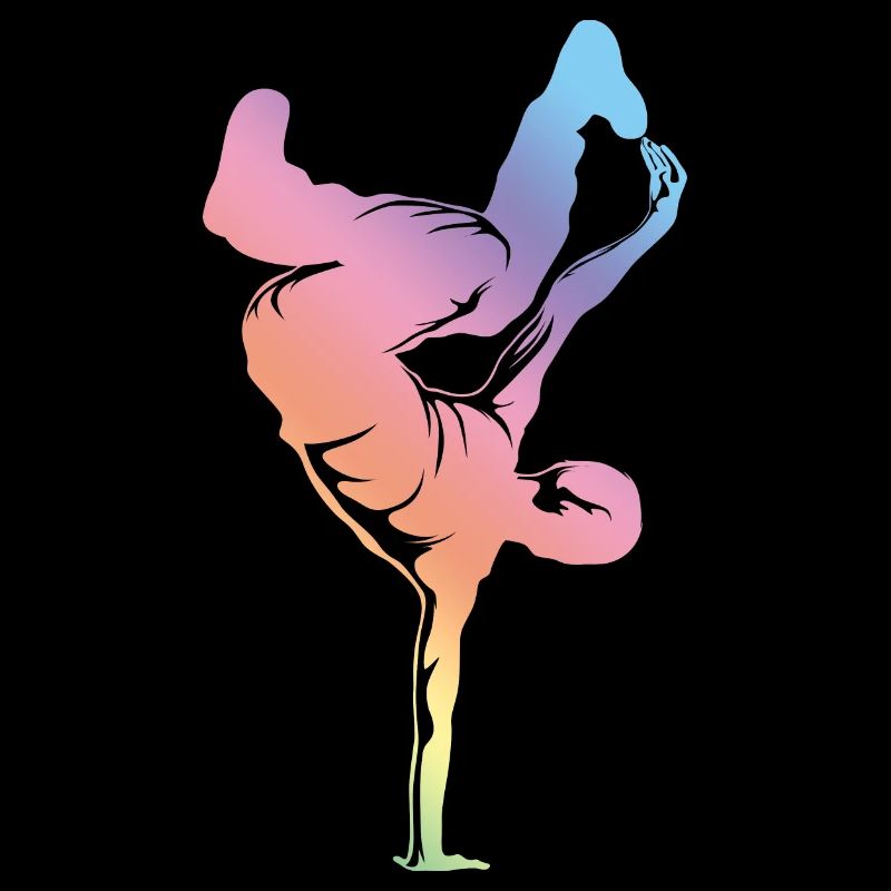 Breakdance Silhouette