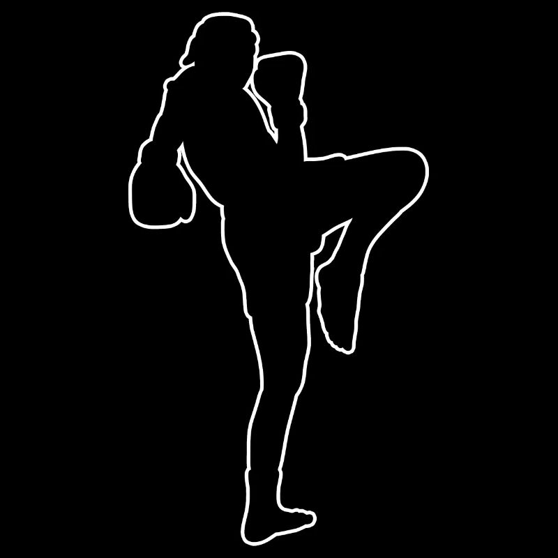 Boxe Thaï Hommes Boxeur Thaï Thaï Thaï Muay Thai