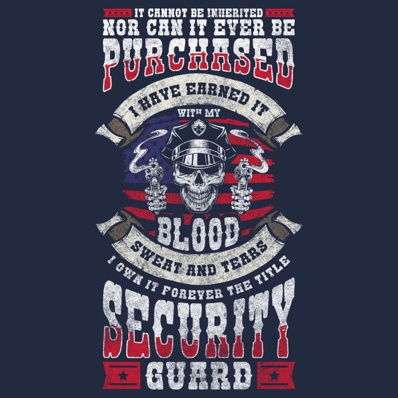 Security guard building sarcasm watching