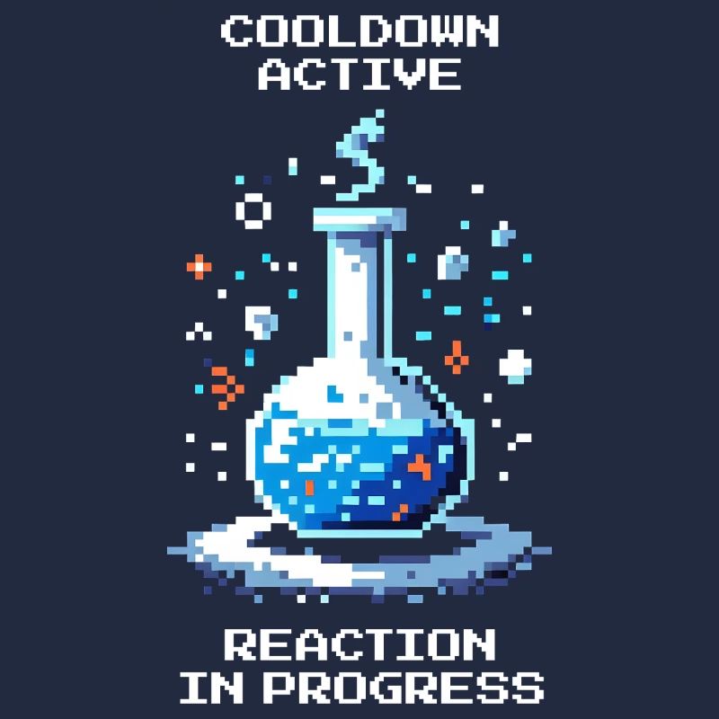 Cooldown active – reaction running | Chemistry