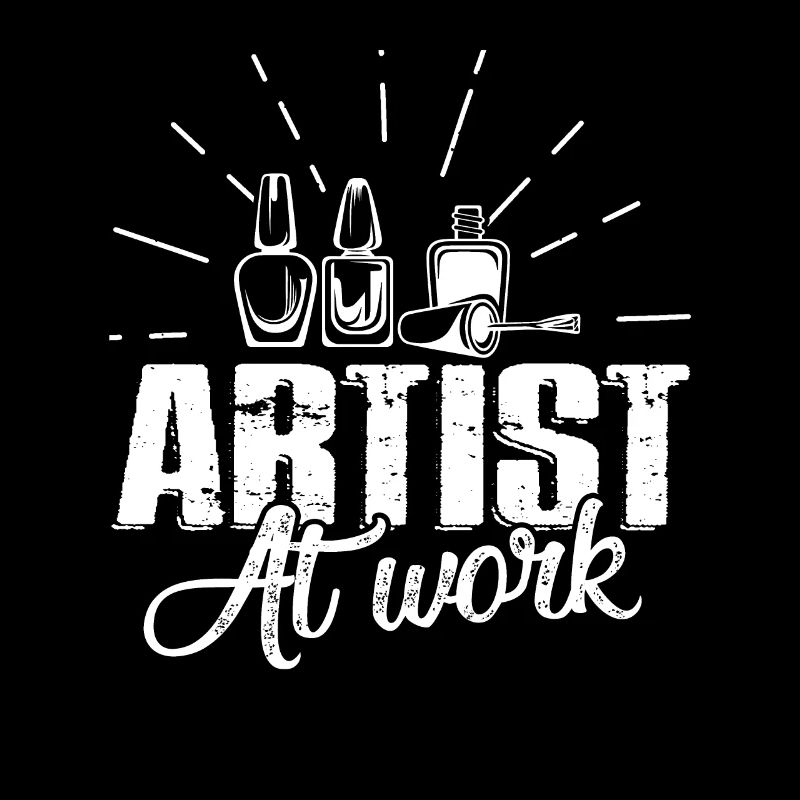 Nail Technician Nail Technician Artist At Work