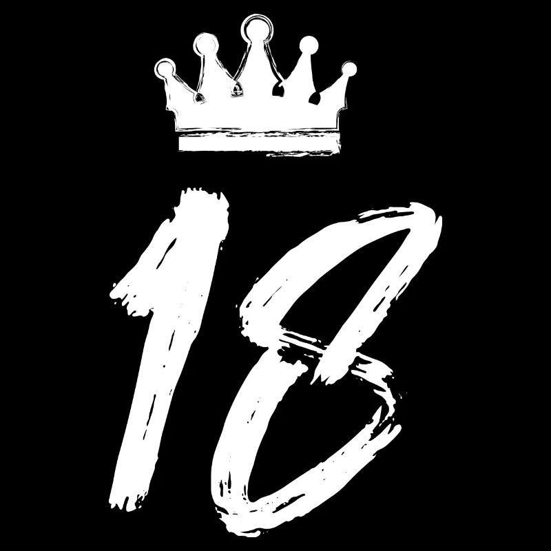 18 Zahl Krone