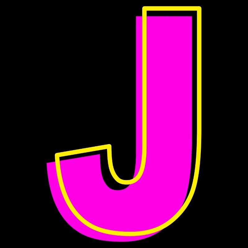 J - Your Name - Your Letter