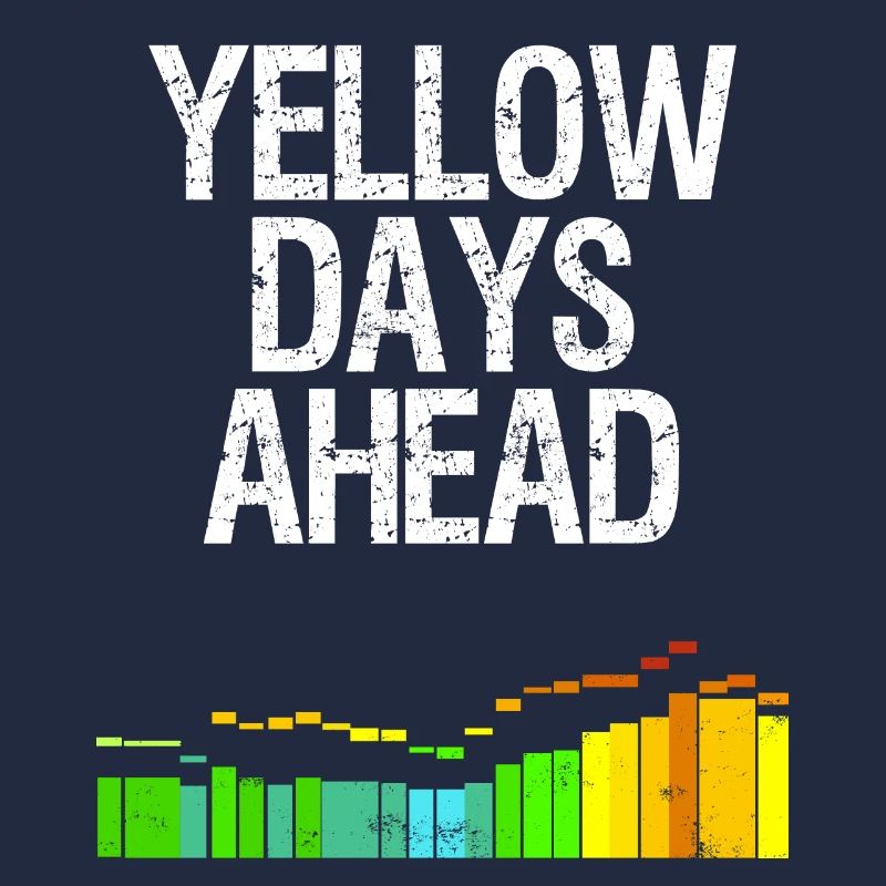 Kite Surf Spruch Yellow Days Windsurfen Geschenk