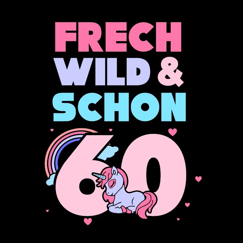 Geschenk 60 Jahre Geburtstag Mann Einhorn