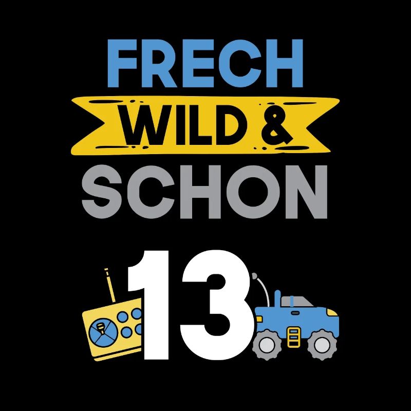 13 Jahre Geburtstag Junge Mädchen Spielzeug Auto