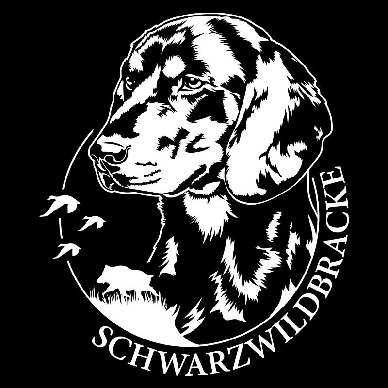 Sanglier Bracke Portrait Chiens Chien de chasse Wilsigns