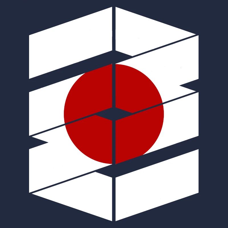 Drapeau du Japon utilisé Look Nihon drapeau japonais