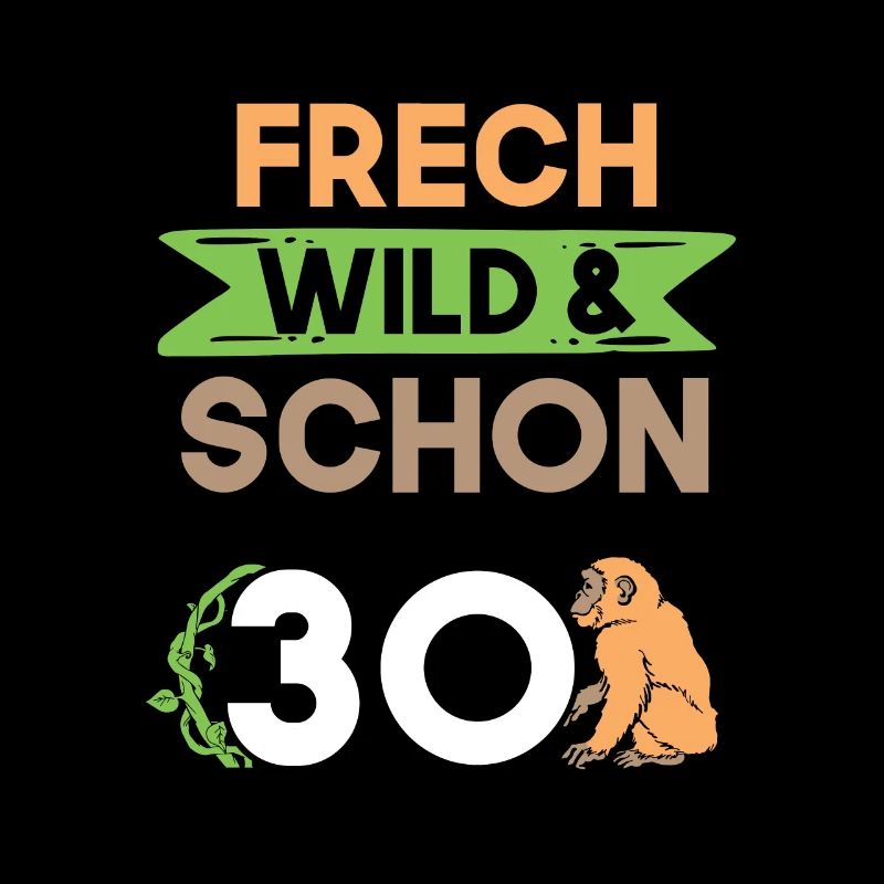Geschenk 30 Jahre Geburtstag Affe