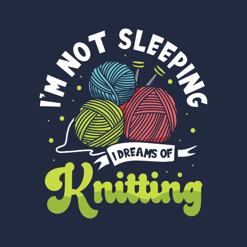 Id rather have a bad day KnittingId rather have a