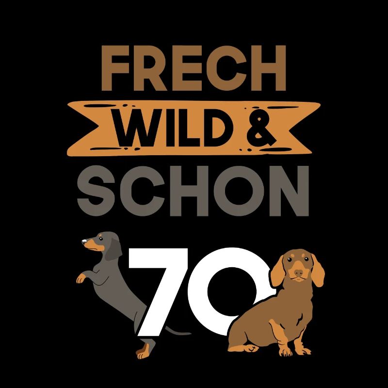 Geschenk 70 Jahre Geburtstag Dackel