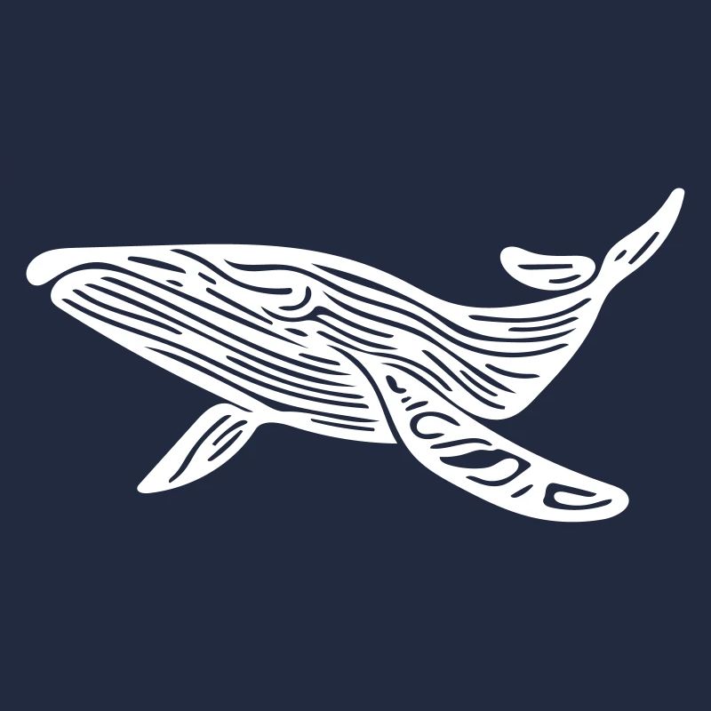 Vector Whale Silhouette