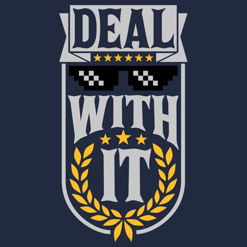Deal with it Lorbeerkranz