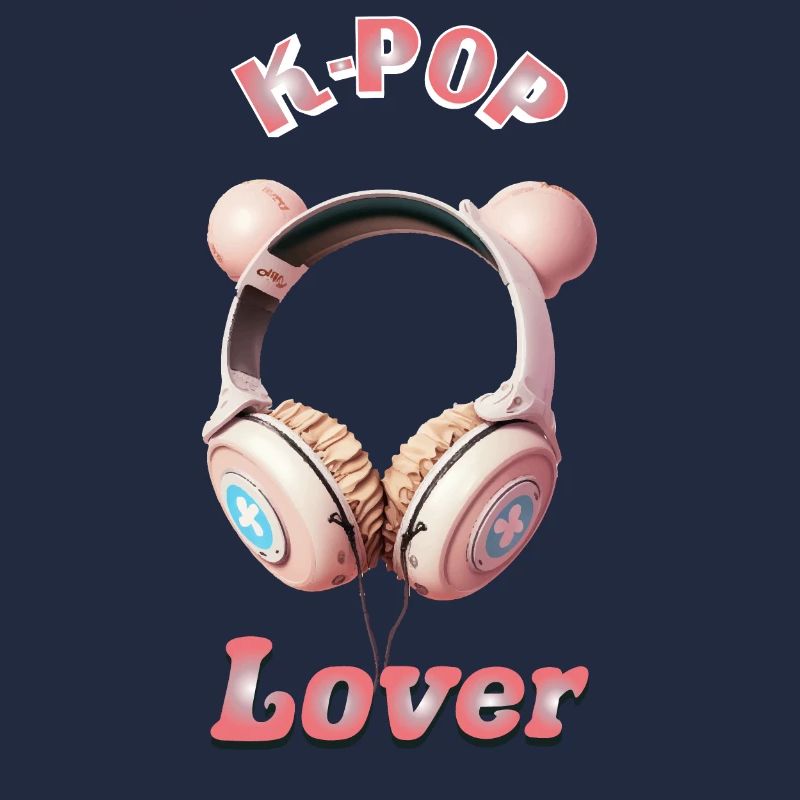 Casque kawaii anime de k-pop
