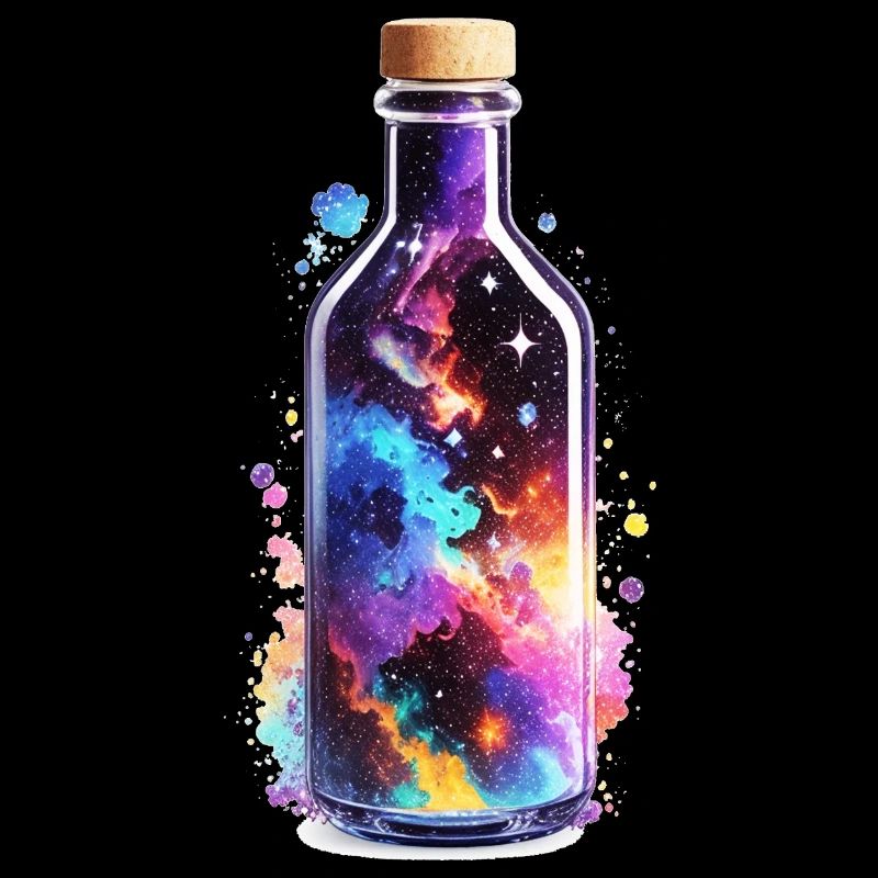 Bouteille spatiale