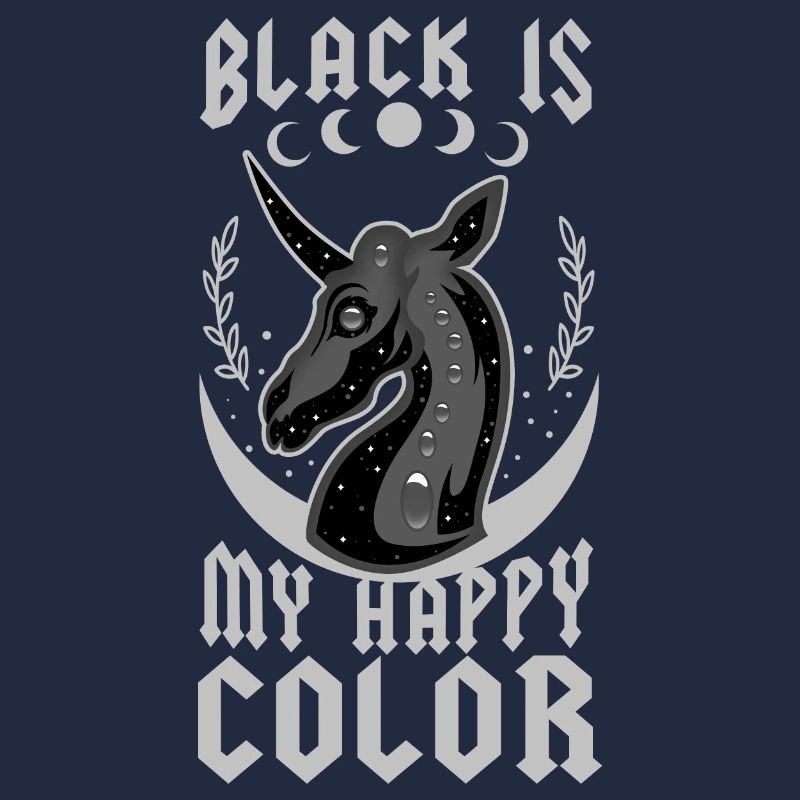 Le noir est ma couleur heureuse