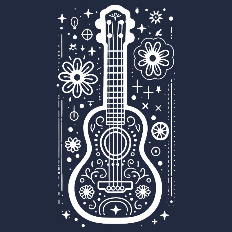 Ukulele Drawing