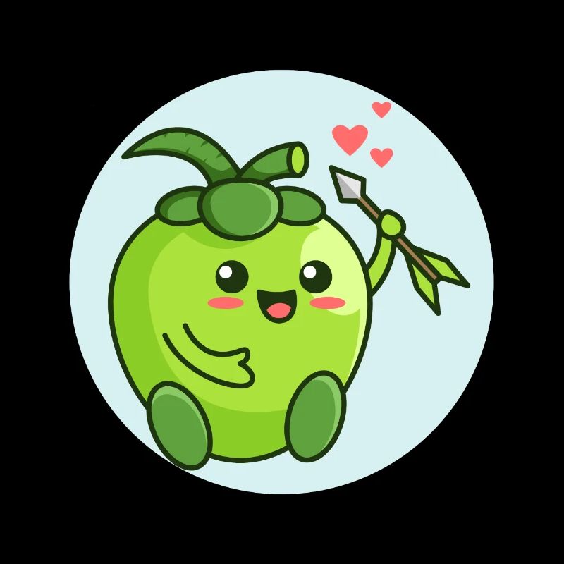 Süßer Bio-Apfel