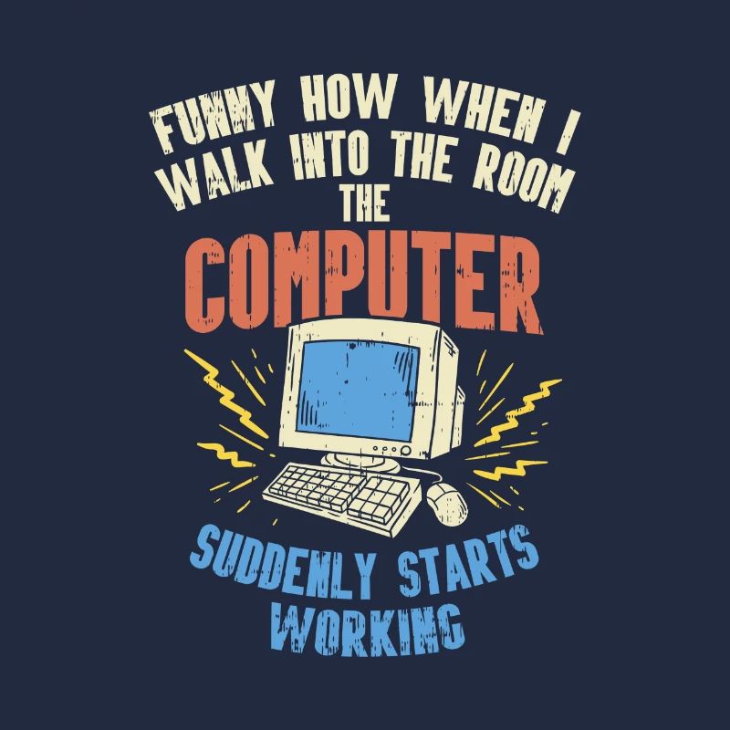 Computer Geek Shirt: Tech Support I Software