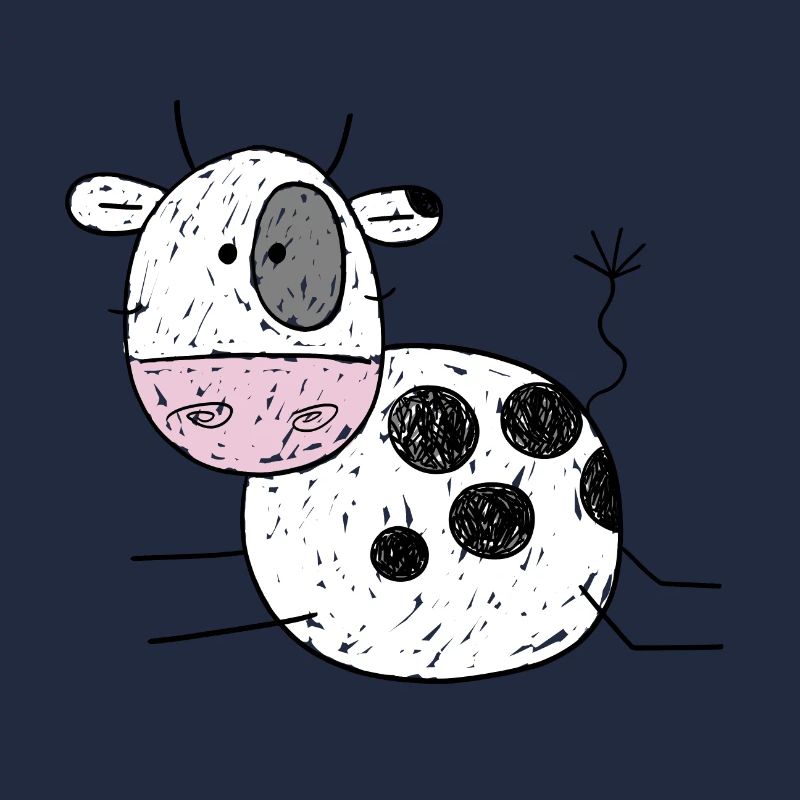 Witzige Kuh Comic I Kinder Geschenk I Kälbchen