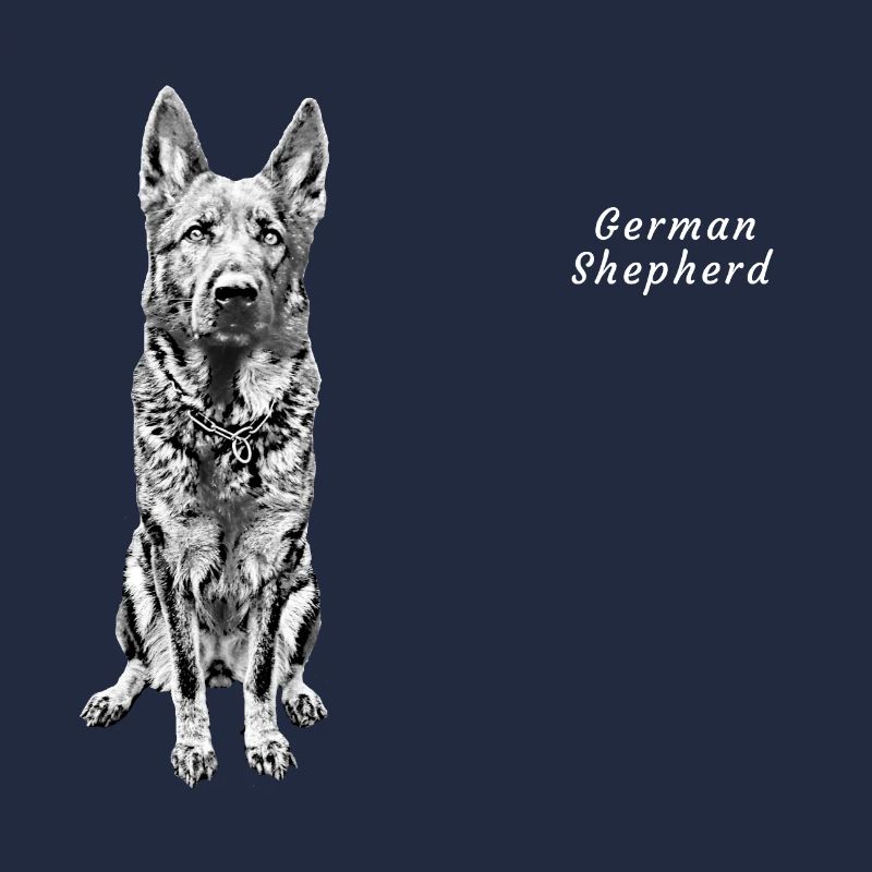 German Shepherd Dog Motif Shepherd Dog