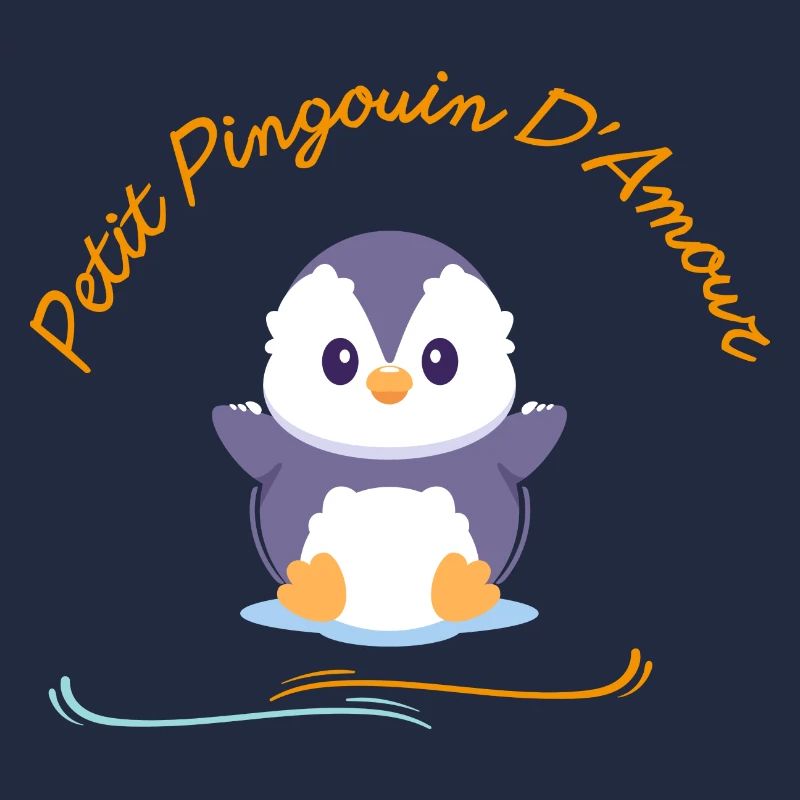 Petit pingouin d'amour