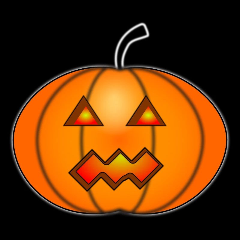 Halloween Pumpkin Head