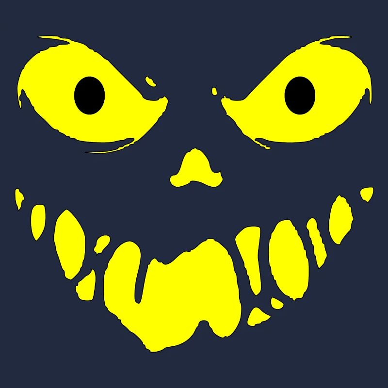 Evil face