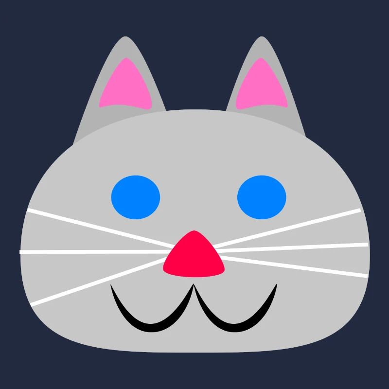 Cute cat face