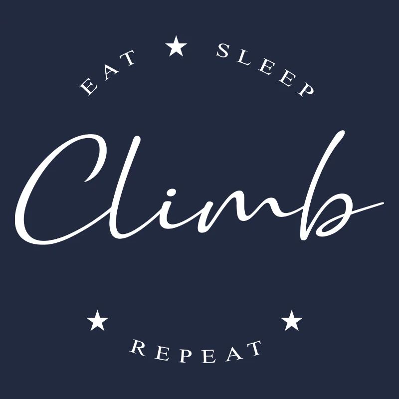 Eat Sleep Climb Repeat Rock Boulder Bouldering Roc
