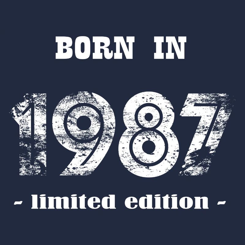 BORN IN 1987 - limited edition